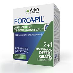 Forcapil Tegen Haaruitval 90 Tabletten Promo 2+1 Maand GRATIS