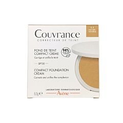 Avène Couvrance Fond de Teint Compact Crème SPF30 1.1 Naturel - 8,5g