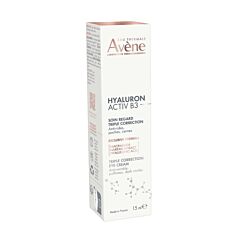 Avène Hyaluron Activ B3 Drievoudige Corrigerende Oogcrème - 15ml