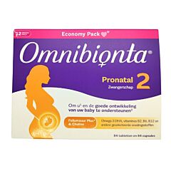 Omnibionta Pronatal Zwangerschap 2 - 84 Tabletten + 84 Capsules