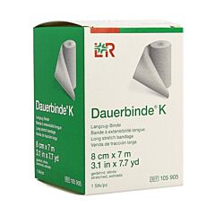 Dauerbinde K Zwachtel 8cmx7m 1 Stuk 