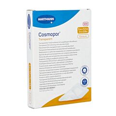 Cosmopor Transparant - 5x7,2cm - 5 Stuks [Ref.: 9010500]