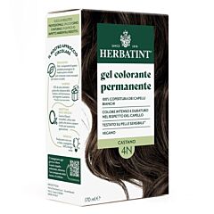 Herbatint Permanente Haarkleuring 4N Kastanje - 170ml