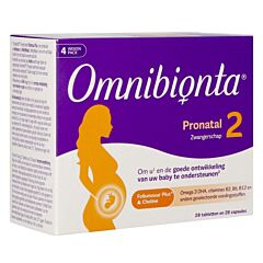 Omnibionta Pronatal 2 Zwangerschap - 28 Tabletten + 28 Capsules