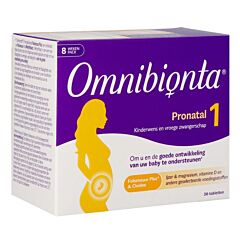 Omnibionta Pronatal 1 - Kinderwens en Vroege Zwangerschap - 56 Tabletten