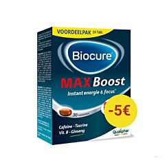 Biocure Max Boost - 30 Tabletten Promo -5€