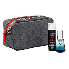 Vichy XMAS24 Homme Hydra Mag C+ Moisturiser - Gevoelige huid - Verrijkt met vitamine C & vermoeidheid bestrijdende magnesium - 50 ml