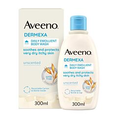 Aveeno Dermexa Verzachtende Douchegel Zonder Parfum - 300ml