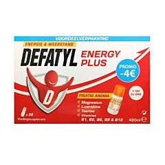 Defatyl Energy Plus - 28x15ml - Promo -€4