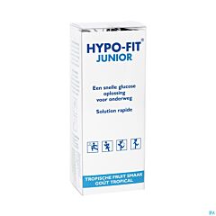 Hypo-Fit Junior Direct Energy Glucoseoplossing - Tropical Fruit - 12x7g Zakjes