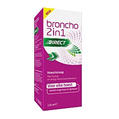 Broncho 2-in-1 Adult Sinaas Hoestsiroop Droge Hoest/ Slijmhoest 120ml