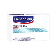 Hansaplast Sensitive 3XL Steriele Pleisters - 10cmx15cm - 25 Strips