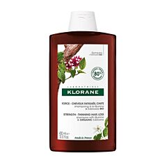 Klorane Stimulerende Shampoo Kinine & BIO Edelweiss - 400ml