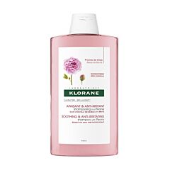 Klorane Shampoo Pioenroos BIO - Gevoelige Hoofdhuid 400ml