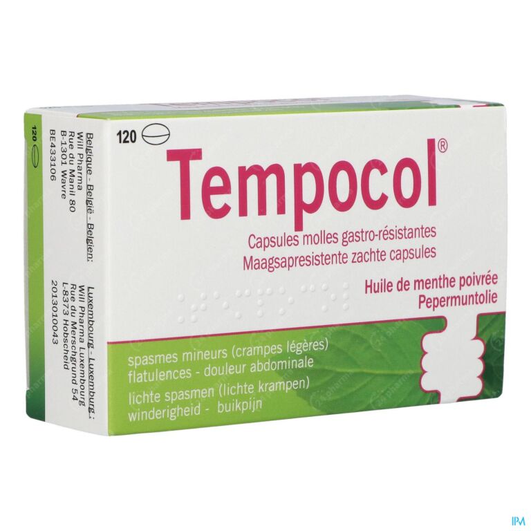 Niet verwacht Kauwgom klein Tempocol 120 Capsules Online Bestellen / Kopen