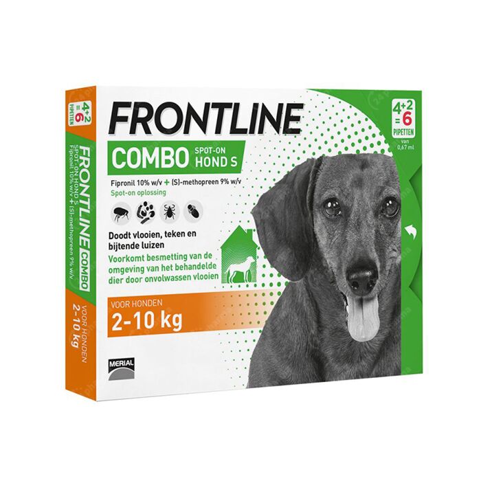 Lot Meerdere Optimisme Frontline Combo Line Hond S 2-10kg Vlooien/Teken 6x0,67ml online Bestellen  / Kopen