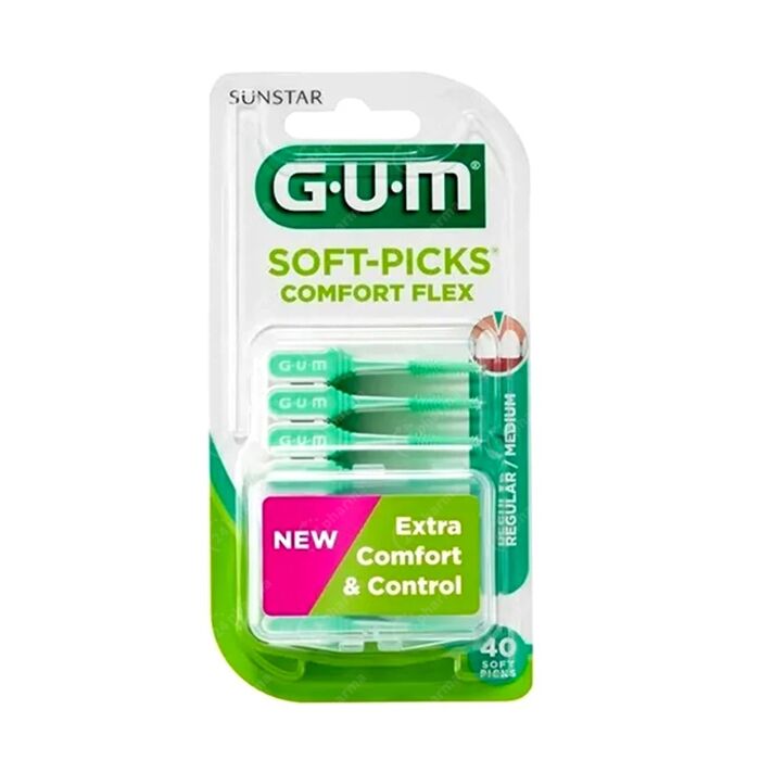 functie onvoorwaardelijk transfusie Gum Soft-Picks Comfort Flex Regular/ Medium 40 Stuks online Bestellen /  Kopen