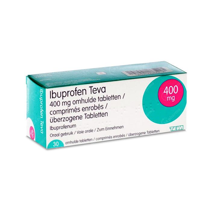 Ibuprofen Teva 400mg Omhulde Tabletten online Bestellen