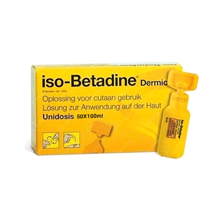 Iso-Betadine Dermicum 10% Oplossing 50x10ml Kopen