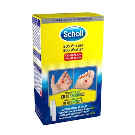 Schelden Interpreteren iets Scholl SOS Wratten Handen & Voeten Cryotherapie Spray 80ml + 16 Applicators  Online Bestellen / Kopen