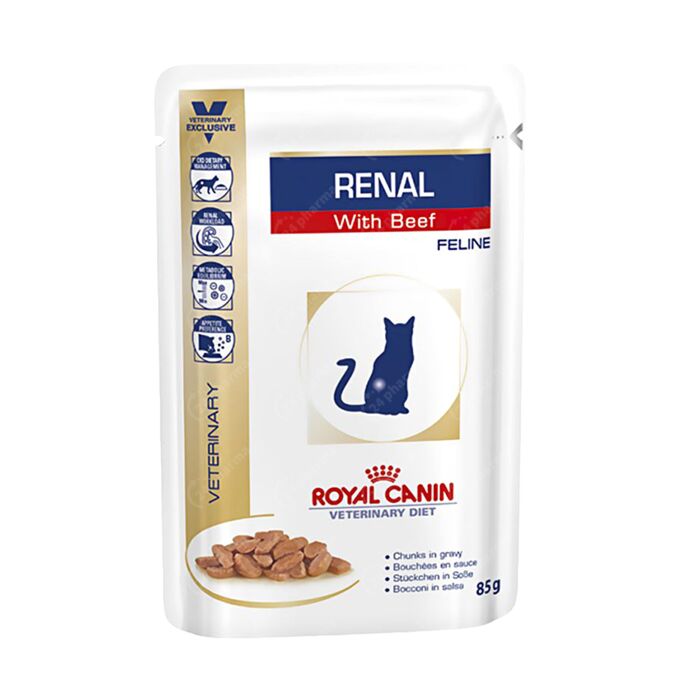 Royal Canin Renal Rundvlees Kattenvoer 85g Bestellen / Kopen