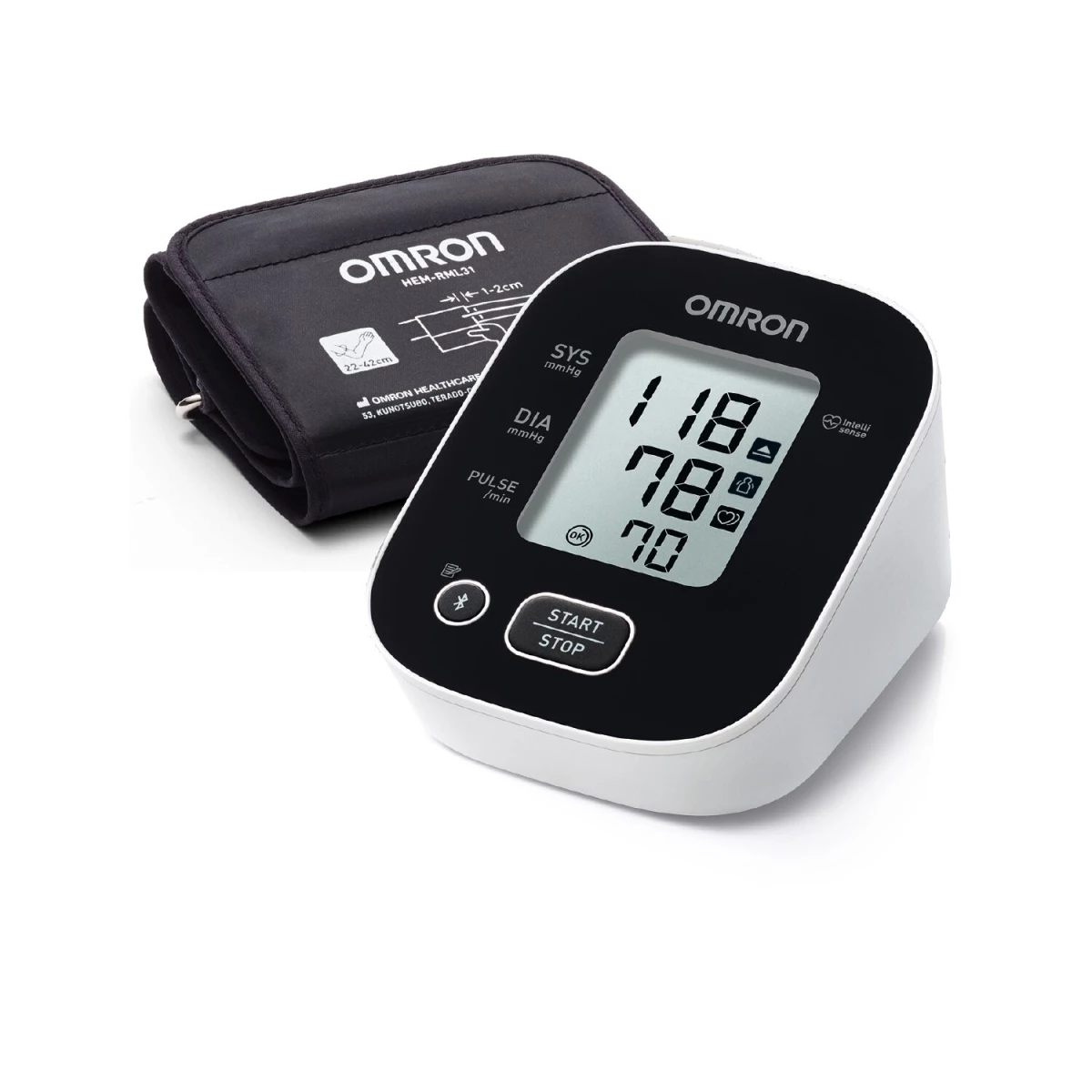 Omron M2+ Automatische Bovenarmbloeddrukmeter