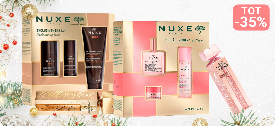 Nuxe gift sets tot 35 procent korting